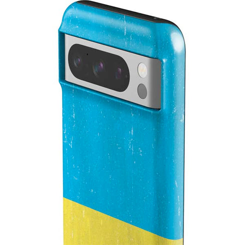 Ukraine Flag Distressed Google Pixel 8 Pro Impact Case